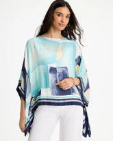 Chico's Outlet - Woven Crepe Artisanal Poncho