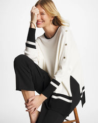 Chico's Online - Button Detail Poncho