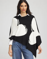 Chico's / Love Brush Convertible Sweater Poncho
