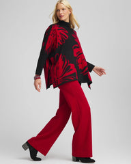 Chico's Outlet - Floral Poncho