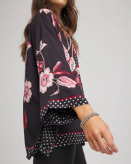Chico's Discount - Short Floral Kimono
