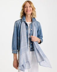 Chico's Online - Lurex Trim Oblong Scarf