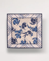 Chico's For Sale - Striped Floral Square Scarf