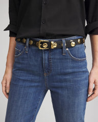 Chico's Online - Studded Faux Leather Trouser Belt