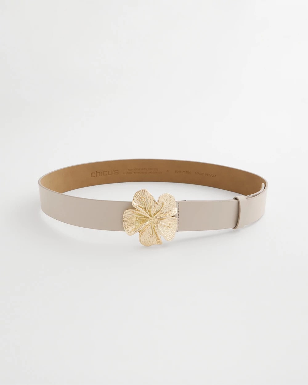 Chico's Sale - Floral Buckle Trouser Belt