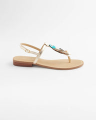 Chico's On Sale - Beach Parrot T-Strap Sandals