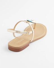 Chico's On Sale - Beach Parrot T-Strap Sandals