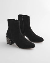 Chico's Outlet - Embellished Destiny Art Deco Boot Heels