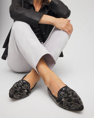 Chico's US - Gwyn Art Deco Beaded Flats