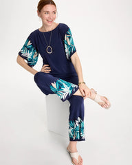 Chico's Discount - Travelers™ Palm Border Crop Pant