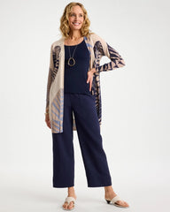 Chico's US - Cotton Gauze Tapered Crop Pant