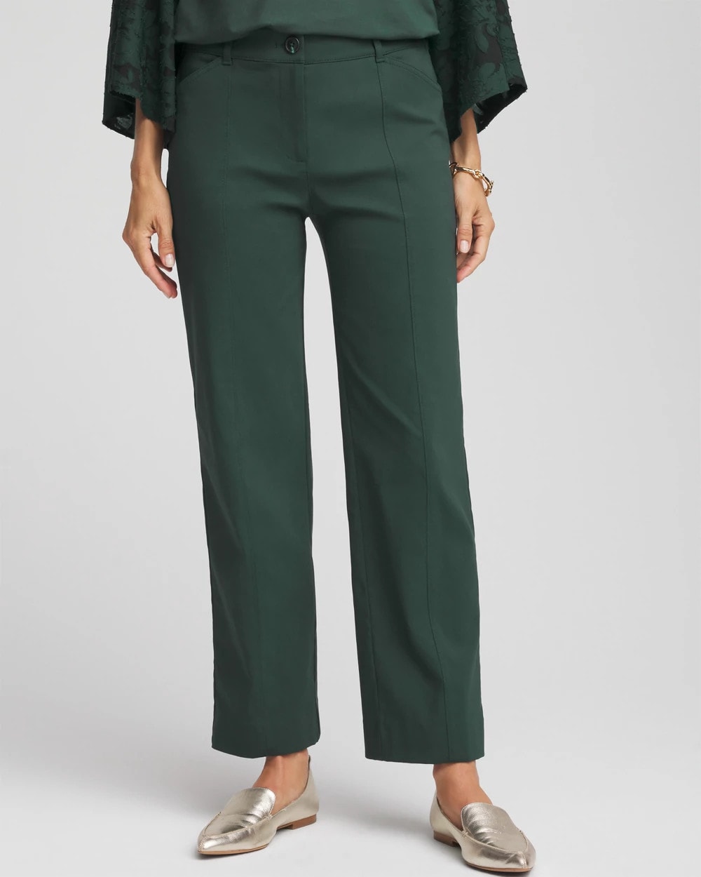 Chico's For Sale - Petite Bi-Stretch Straight Ankle Pants