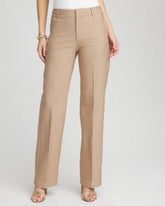 Chico's On Sale - Petite Cotton Straight-Leg Trousers