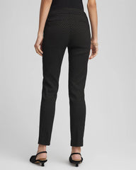 Chico's Outlet - Brigitte™ Slim Ankle Jacquard Pants
