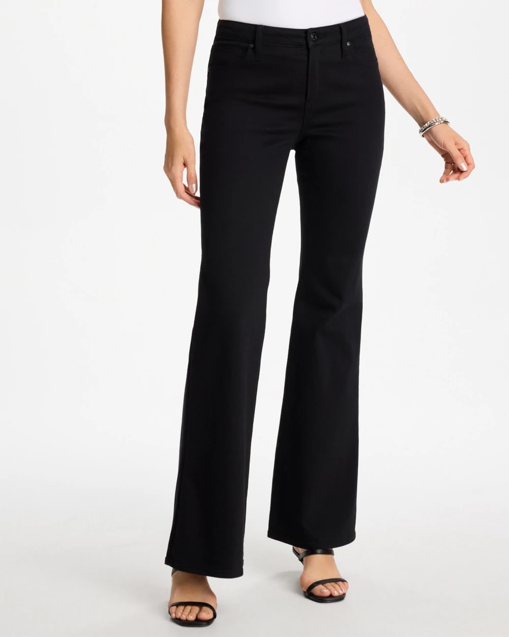 Chico's Sale - Petite Girlfriend Flared Leg Jeans