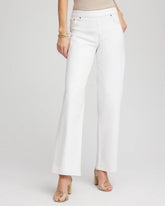 Chico's On Sale - Petite Seeded Pull-On Wide-Leg Jeans