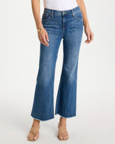 Chico's / Girlfriend Frayed Flared Jeans