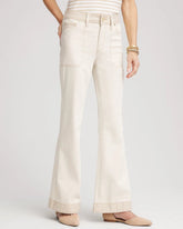 Chico's For Sale - Colorblock Wide Flare Jeans