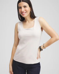 Chico's Online - Contour Cotton™ Square Neck Tank