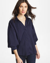 Chico's / Poplin Billow Sleeve Blouse