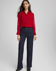 Chico's Online - Pintuck Georgette Tunic
