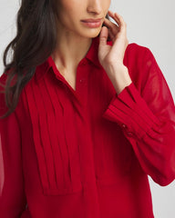 Chico's Online - Pintuck Georgette Tunic