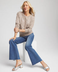 Chico's For Sale - Floral Sequined Pullover