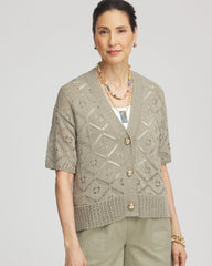Chico's On Sale - Short Button-down Cardigan