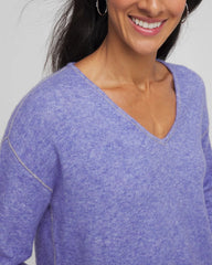 Chico's Outlet - Contrast Stitch Detail Pullover