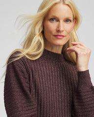 Chico's For Sale - Metallic Ribbed Pullover