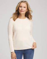 Chico's Discount - Crewneck Cashmere Pullover Sweater