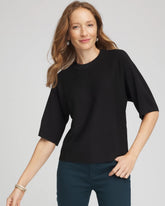 Chico's On Sale - Dolman Sleeve Crew Neck Pullover Sweater