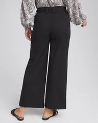 Chico's On Sale - Belted Twill Utility Cropped Pants