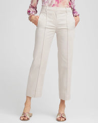 Chico's For Sale - Stretch Sateen Straight Cropped Pants