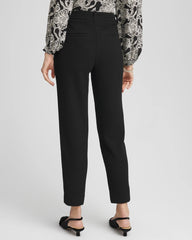 Chico's / Matelassé Slim Tapered Ankle Pants