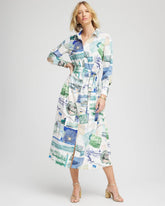 Chico's Outlet - Port Call Maxi Shirtdress