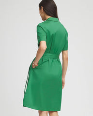 Chico's / Shirttail Hem Popover Dress