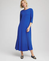 Chico's Outlet - Seamed Crepe Maxi Dress