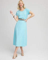 Chico's On Sale - Short-Sleeved Maxi Dress