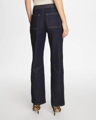Chico's On Sale - Trapunto Wide-Leg High-Rise Jeans