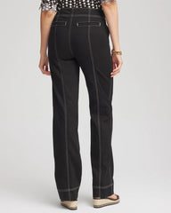 Chico's Outlet - Pull-On Wide-Leg Jeans