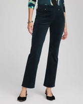 Chico's Online - Velveteen Pull-On Flared Jeans