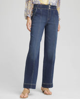 Chico's Discount - Pull-On Wide-Leg Jeans