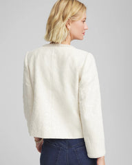 Chico's US - Pearl Trim Tweed Jacket