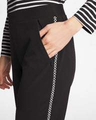 Chico's Outlet - Zenergy® UPF Lattice-Trim Ankle Pants