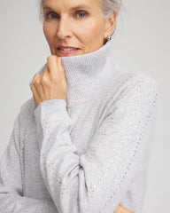 Chico's For Sale - Zenergy® Luxe Diamante Zip Cardigan