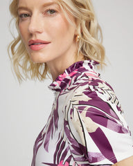 Chico's Online - Zenergy® UPF Ruffle-Neck Polo