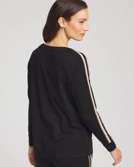 Chico's For Sale - Zenergy® Lattice-Trim Pullover Top