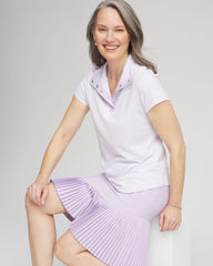 Chico's Online - Zenergy® Striped UPF Short-Sleeve Top
