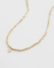 Chico's On Sale - Long Goldtone Seed Bead Necklace